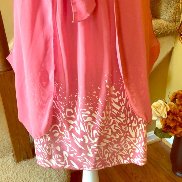 Chiffon Summer Shift Dress - Picture 4 of 7